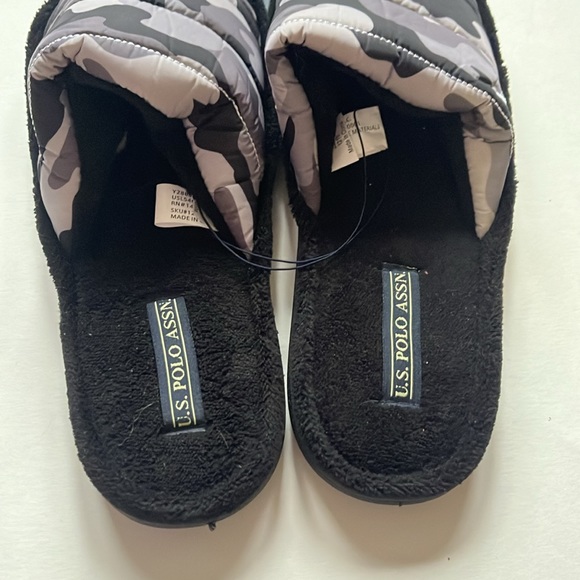 U.S Polo Assn Camo Slippers / New - Picture 5 of 5